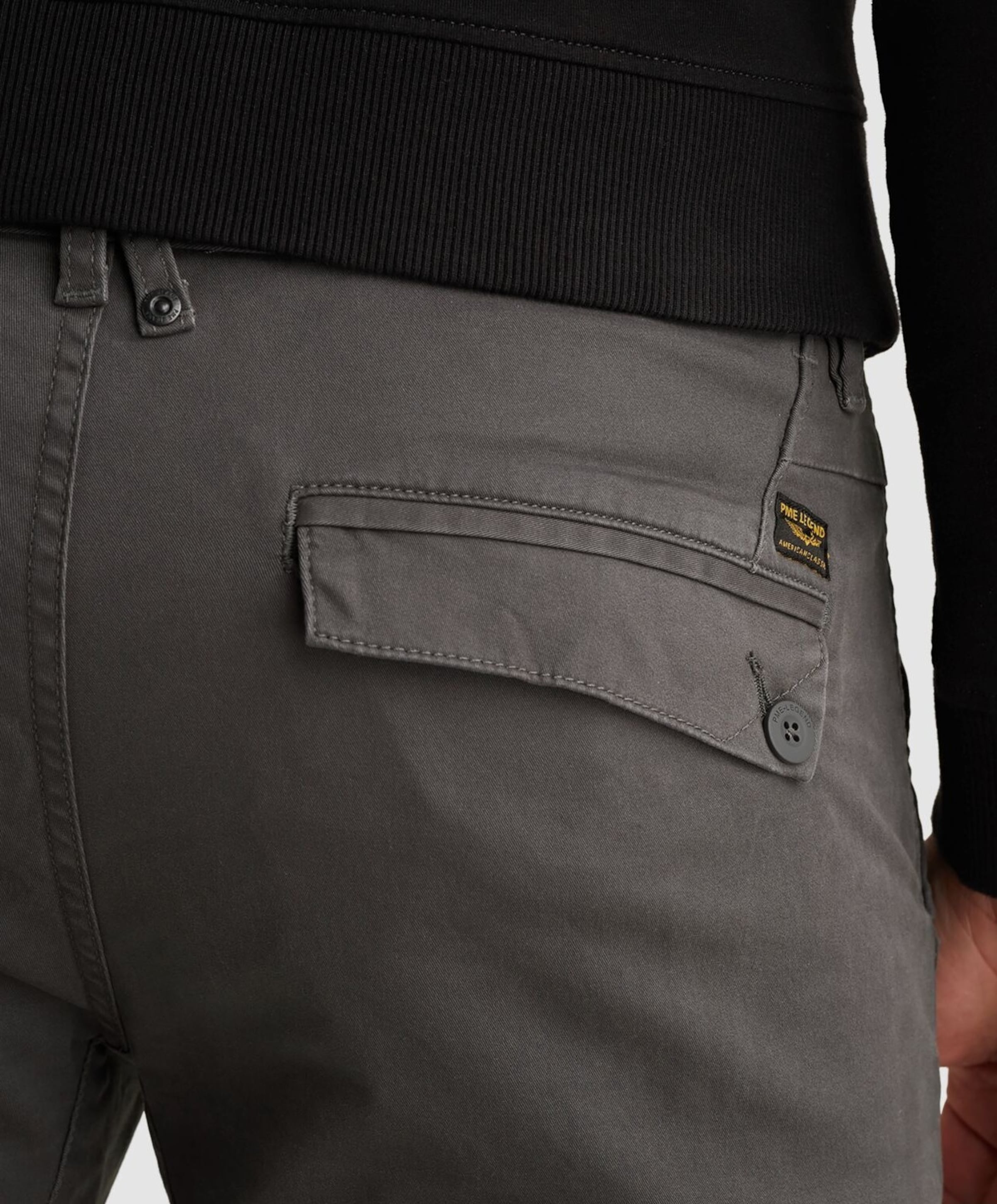 PME Legend AMERICAN CLASSIC CHINO heren broek grijs