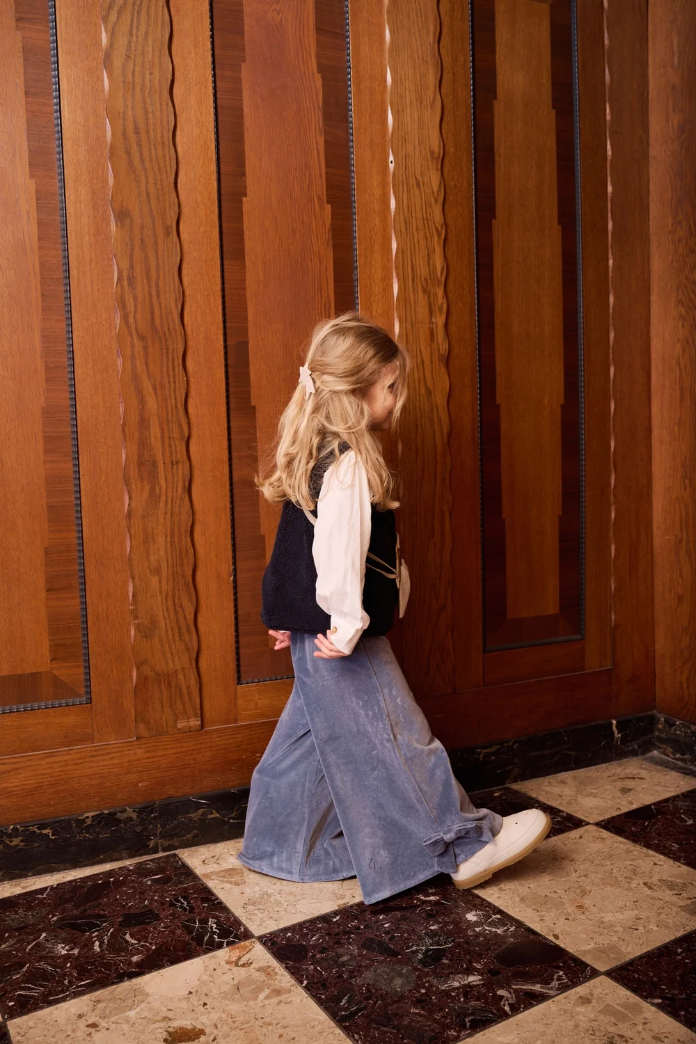 Nolien Trousers | Bows | Dark Spruce