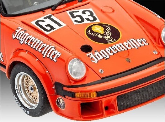 Revell - Porsche 934 Model Bil Byggesæt - 1:24 - Level 3 - 07031