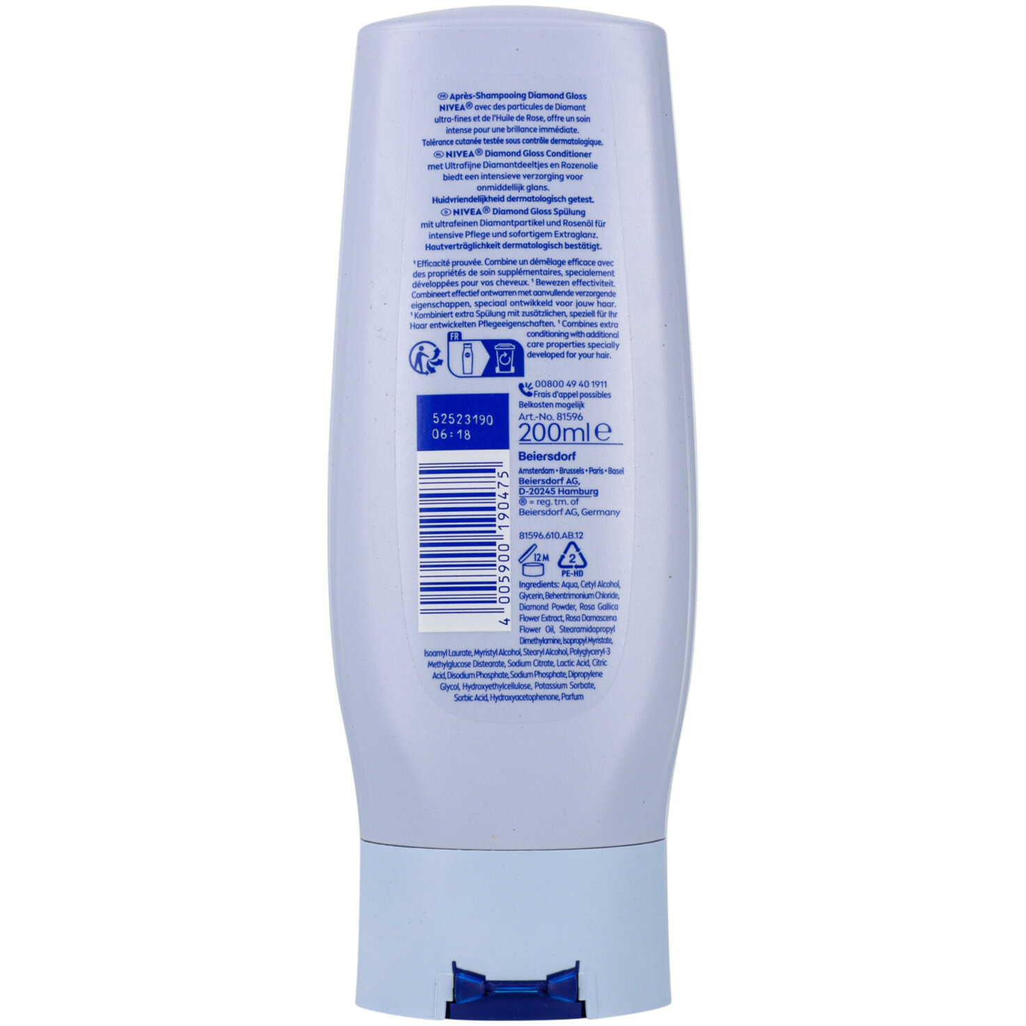 Nivea Diamond Gloss Spülung