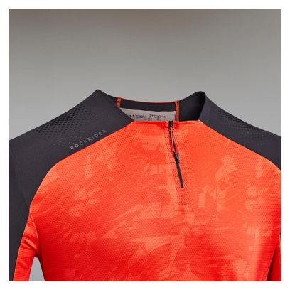 Maillot Manches Courtes Rockrider ST 500 Rouge