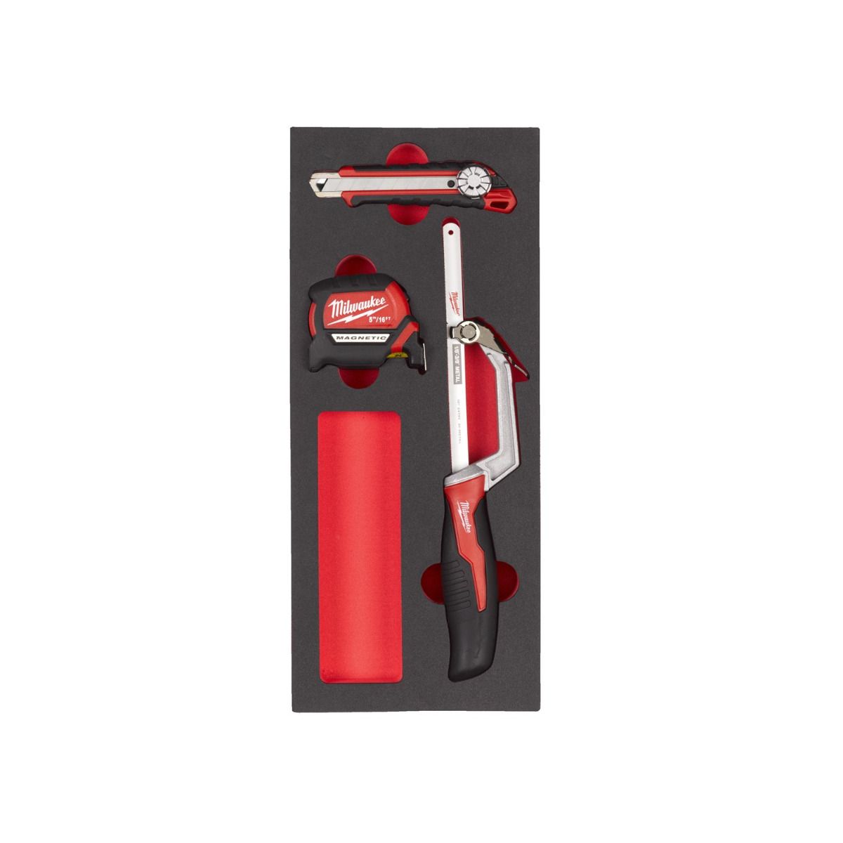 Milwaukee TOOLGUARD™ Gevulde stalen gereedschapswagen rood 78cm EU premium uitvoering 246-delig - 4932493817