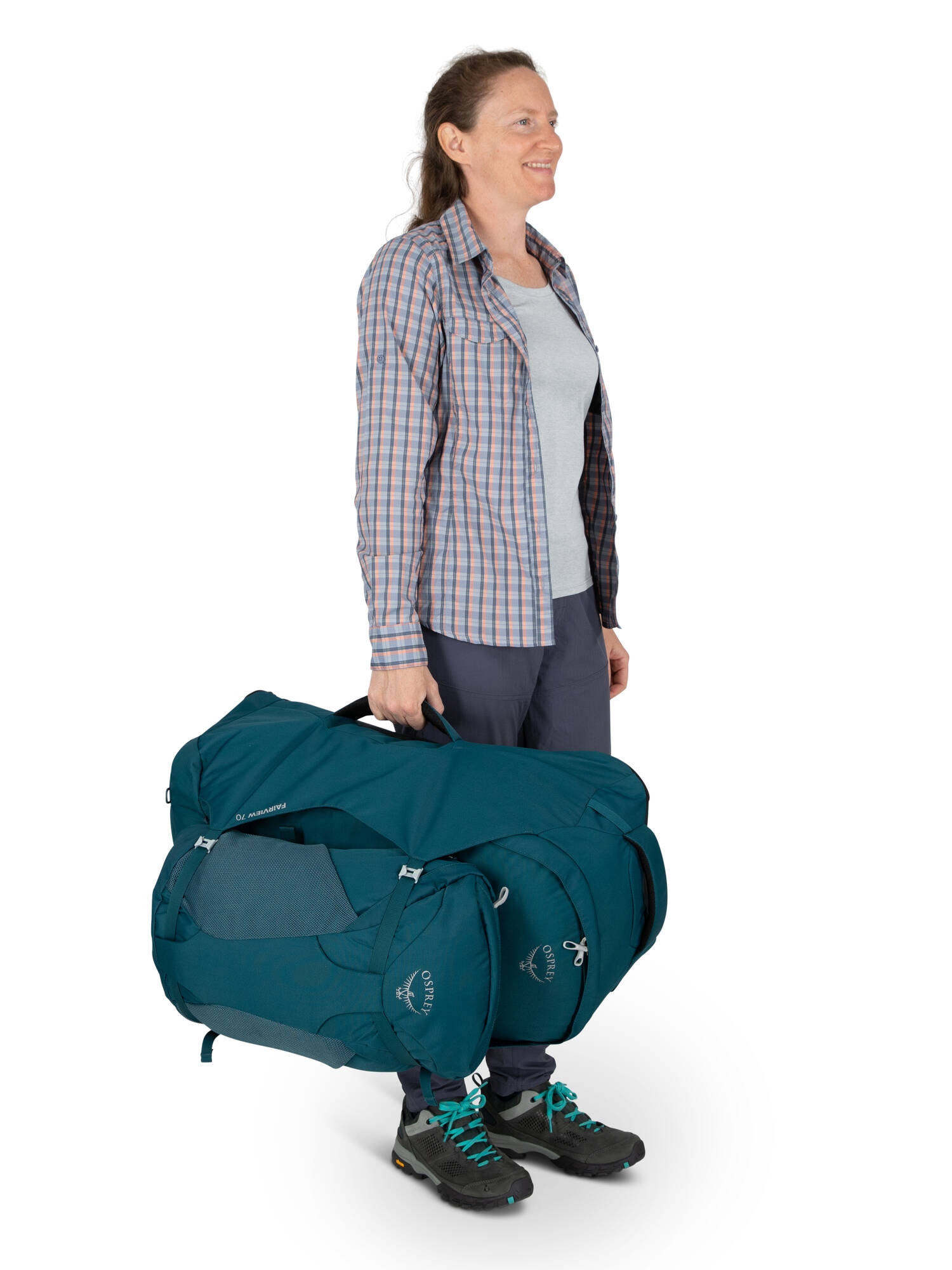 Osprey Fairview 70L<br>Reisesekk til dame, inkludert ekstra sekk