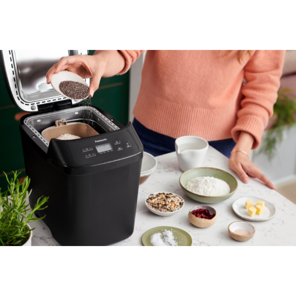 Panasonic - Automatic Bread Maker Half Size SD-PN100KXE
