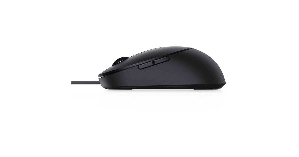 DellLaser Wired Mouse MS3220  (Zwart, 3200 dpi)