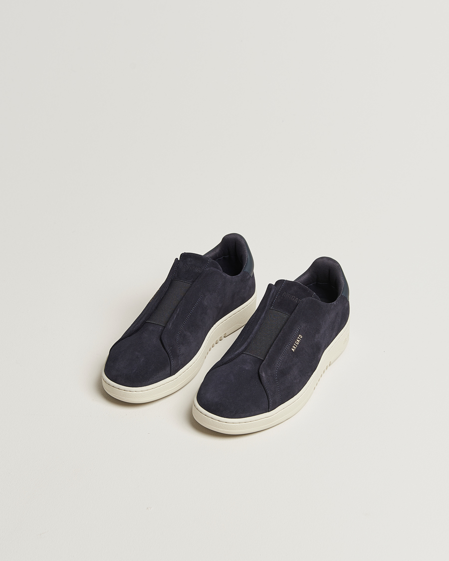 Axel Arigato Dice Laceless Suede Sneaker Dark Blue