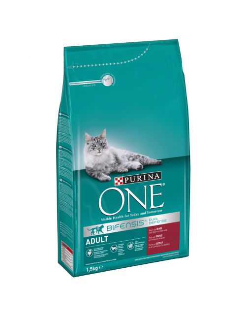 Purina One Adult - Kattenvoer - Rund Granen 1.5 kg