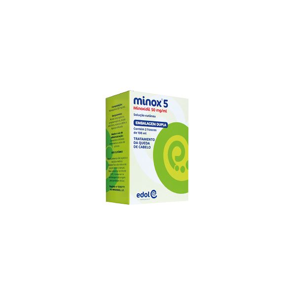 Minox 5 Antiqueda Loção 2x100ml