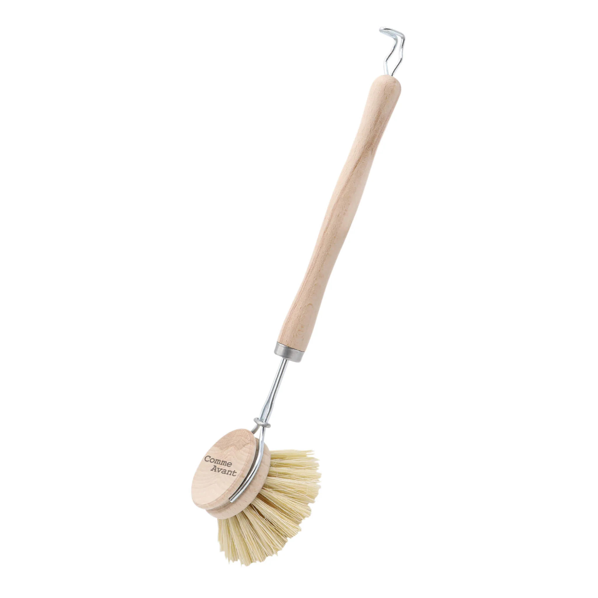 Brosse à vaisselle rechargeable en bois de hêtre - Brosse à vaisselle complète