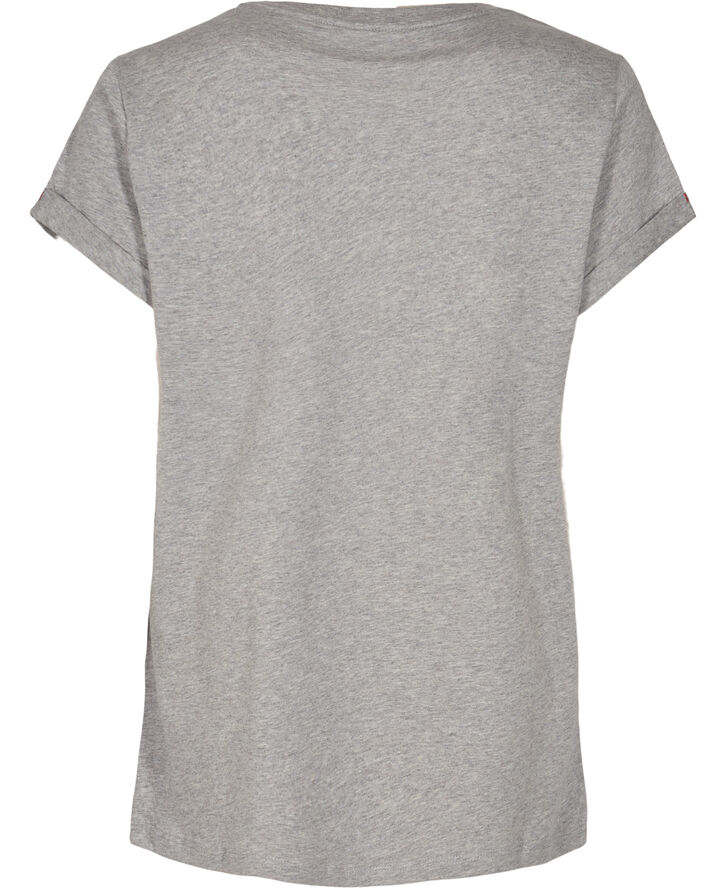Tommy Hilfiger RN TEE SS LOGO Grå