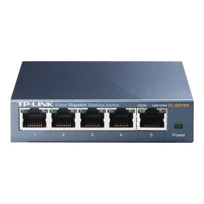 TP-Link TL-SG105 - Switch de bureau 5 ports Gigabit - Boîtier métal