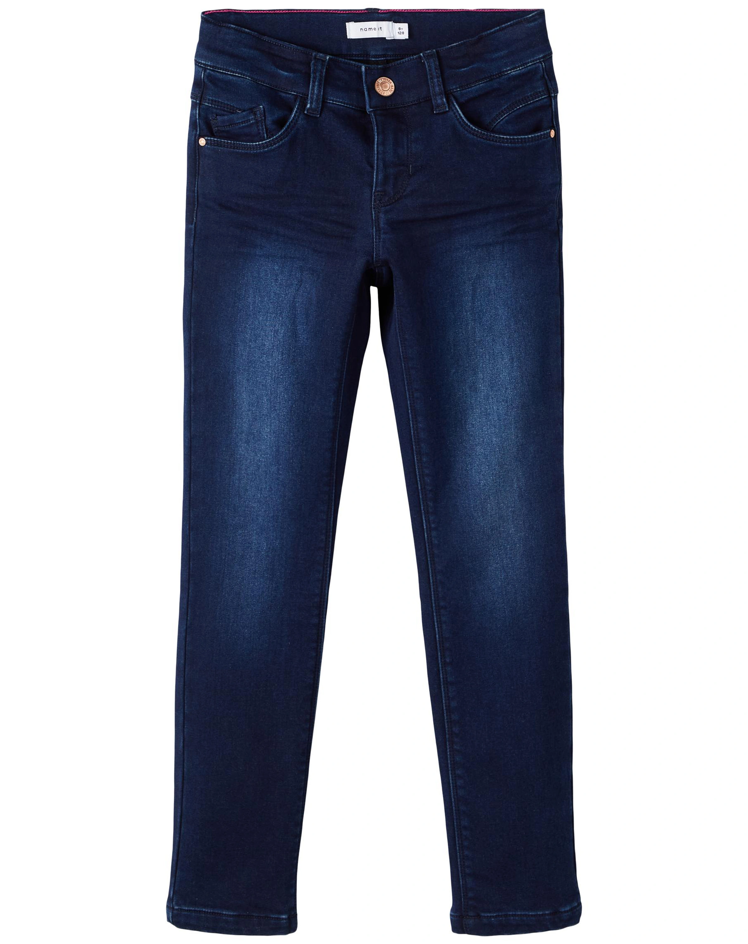 Jeans-Hose NKFSALLI DNMBATIMIAN 3705 in dark blue denim