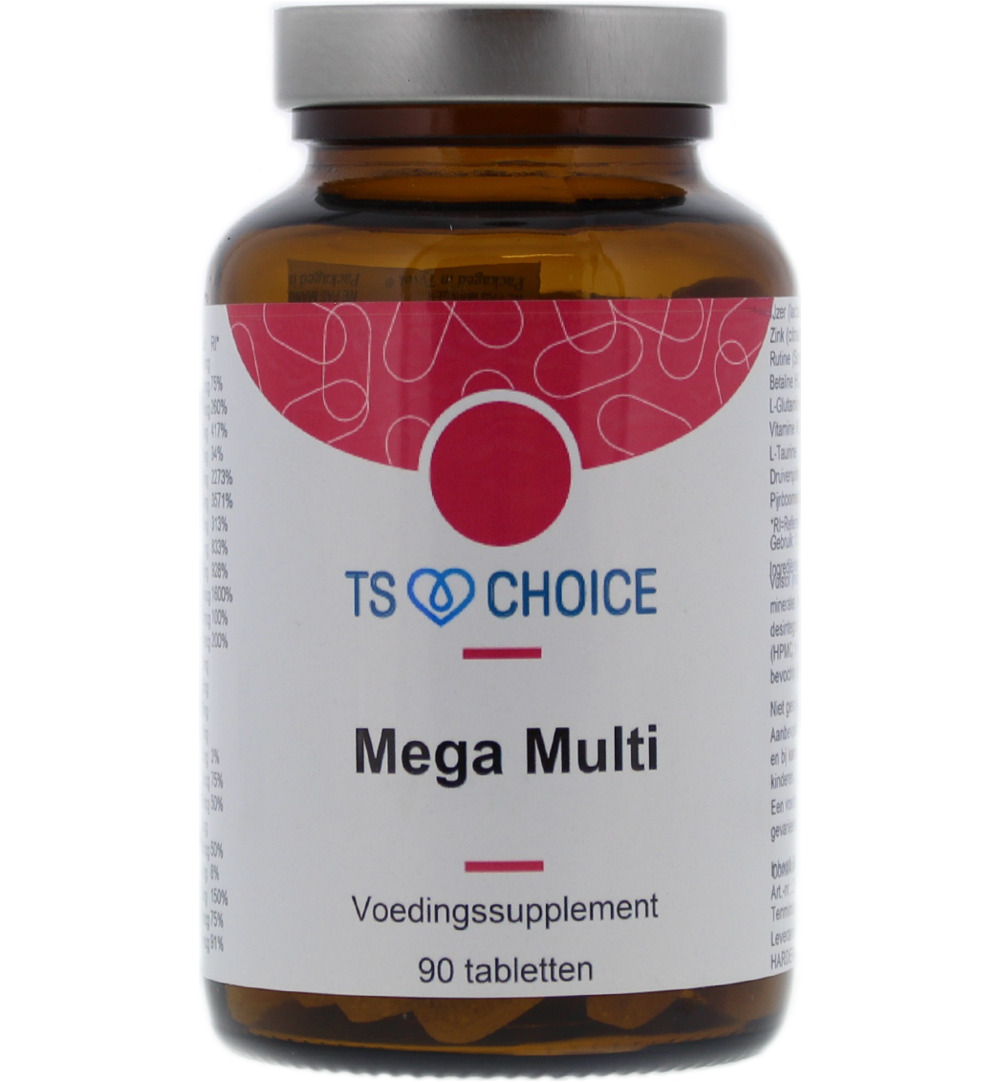 TS Choice Mega multi (90 tabletten)
