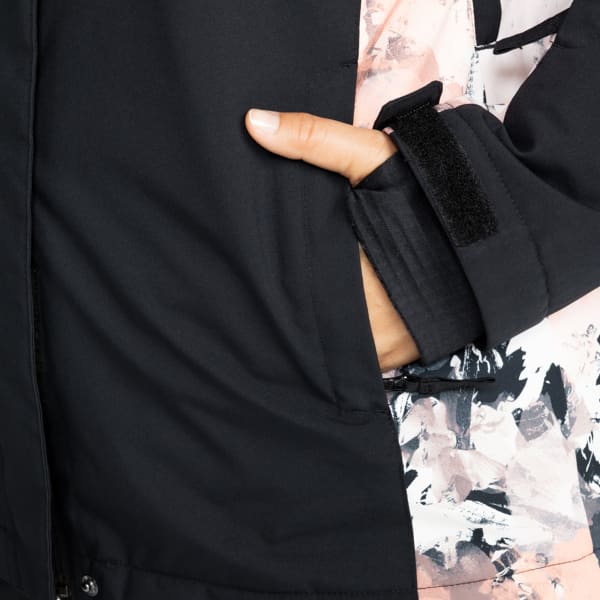 Veste de ski ROXY GALAXY PEACH PINK BIG DREAMY PICTURE