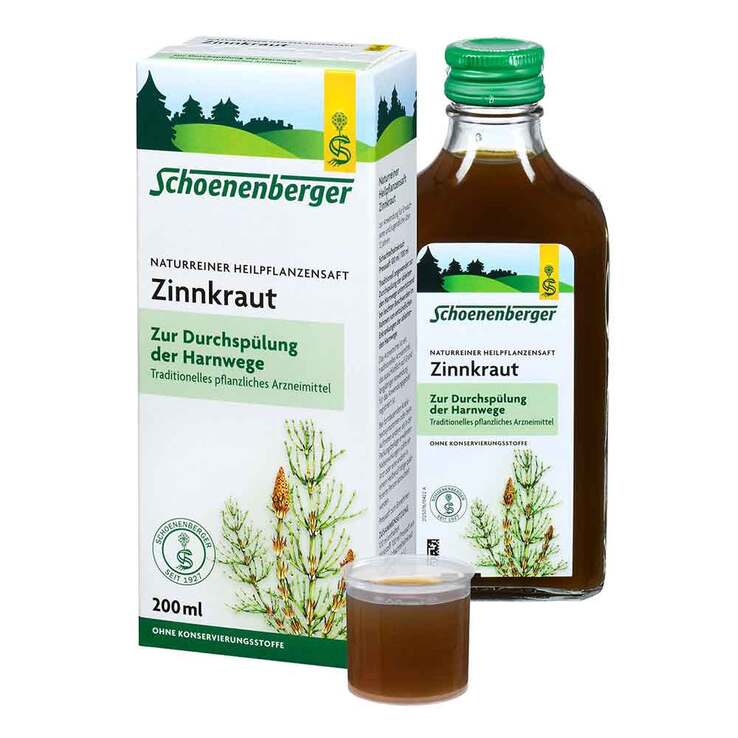 Zinnkraut Saft Schoenenberger, 200 ml