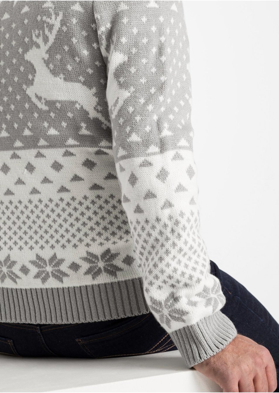 Gilet en maille norvégien