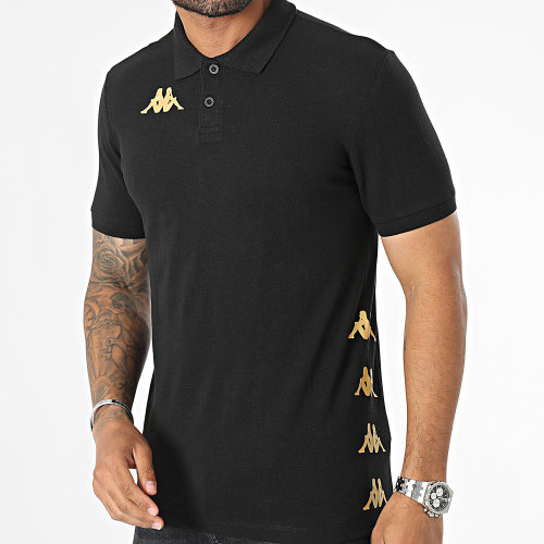 Polo Manches Courtes Gastio 351G56W Noir Doré