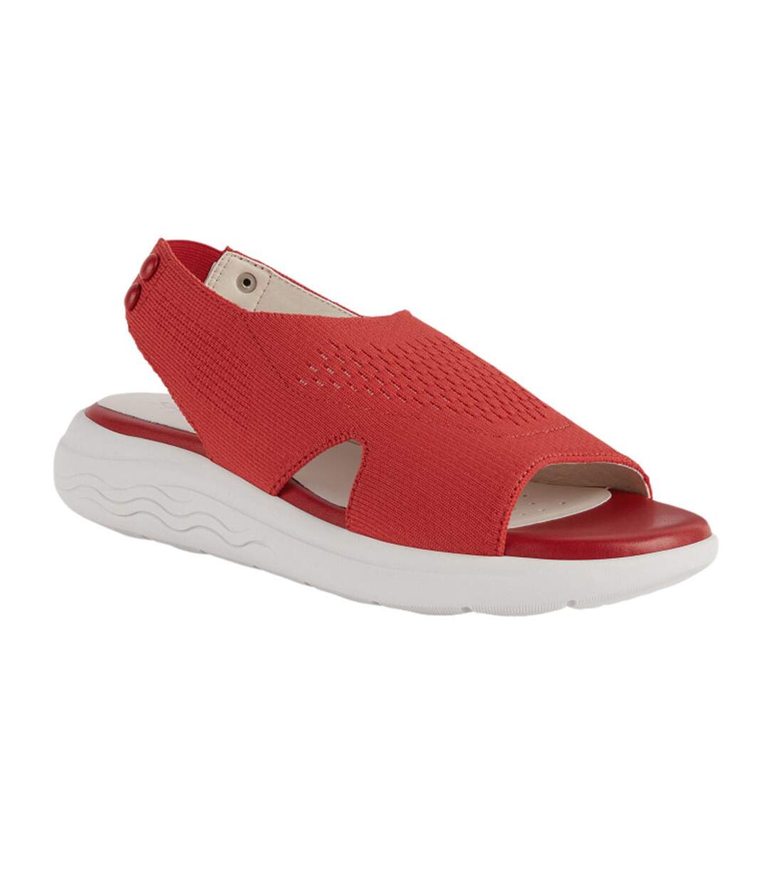 Geox - Sandales SPHERICA EC5 - Femme (Rouge) - UTFS8880