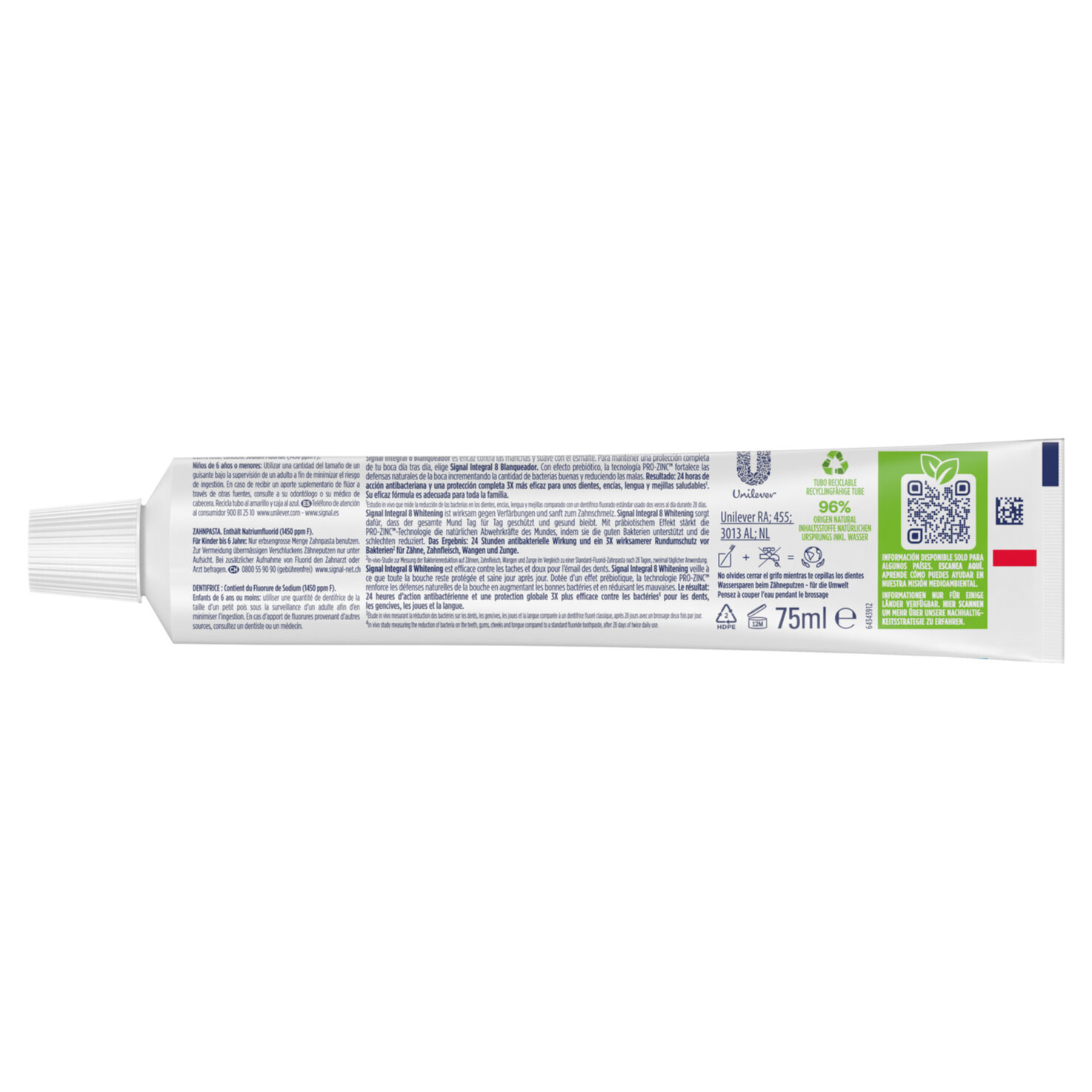 Signal Zahnpasta Integral 8 Whitening