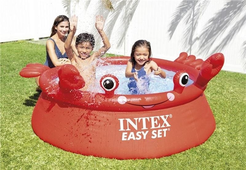 INTEX - Happy Crab Easy Set Pool (880 L)