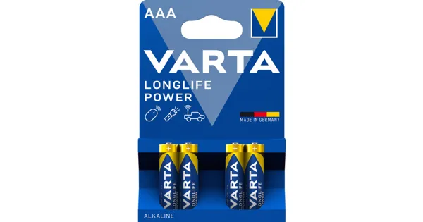 Varta Batterien Longlife Power Aaa/Lr03 2x 4 Stück