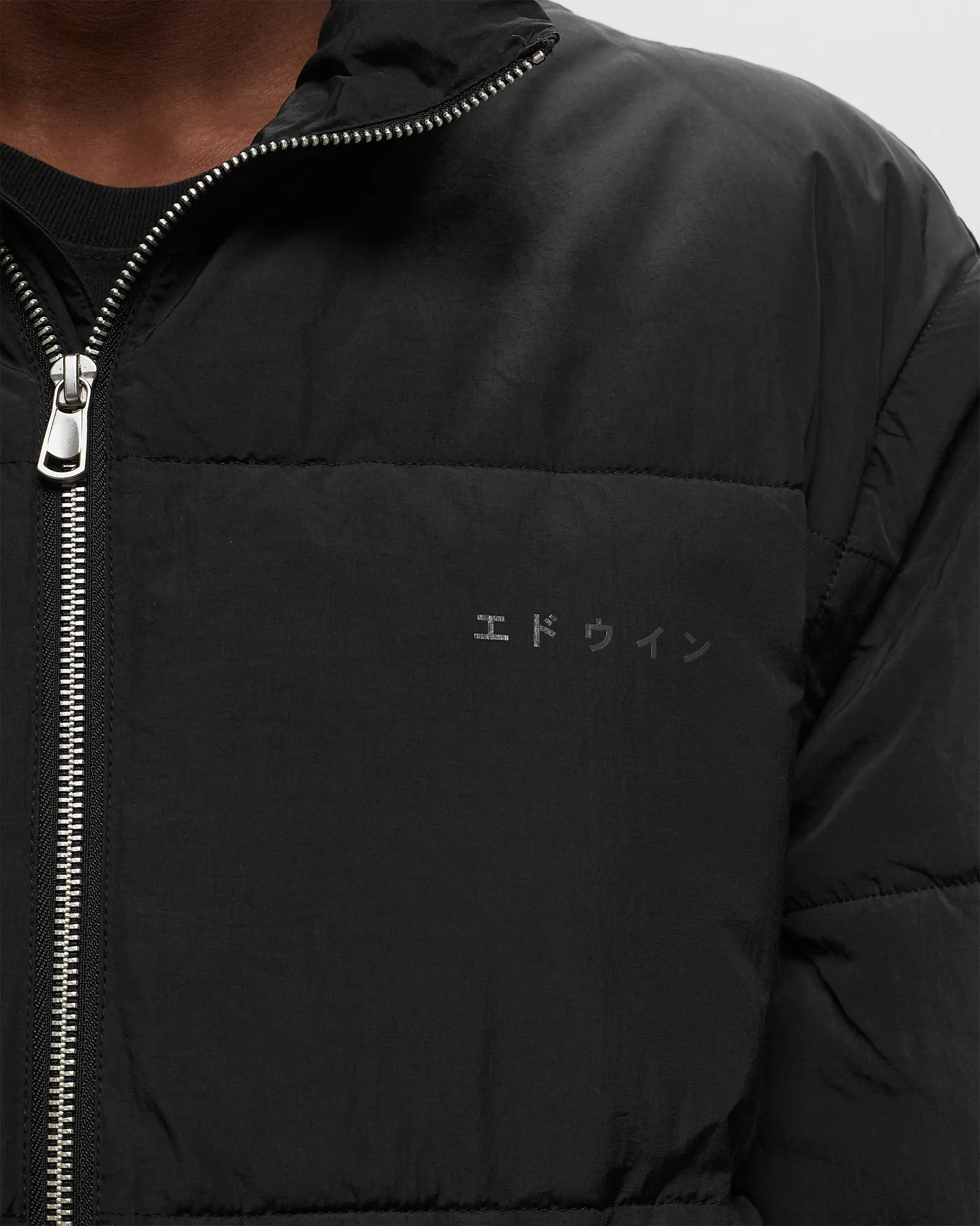 Edwin Detachable Sleeves Puffer