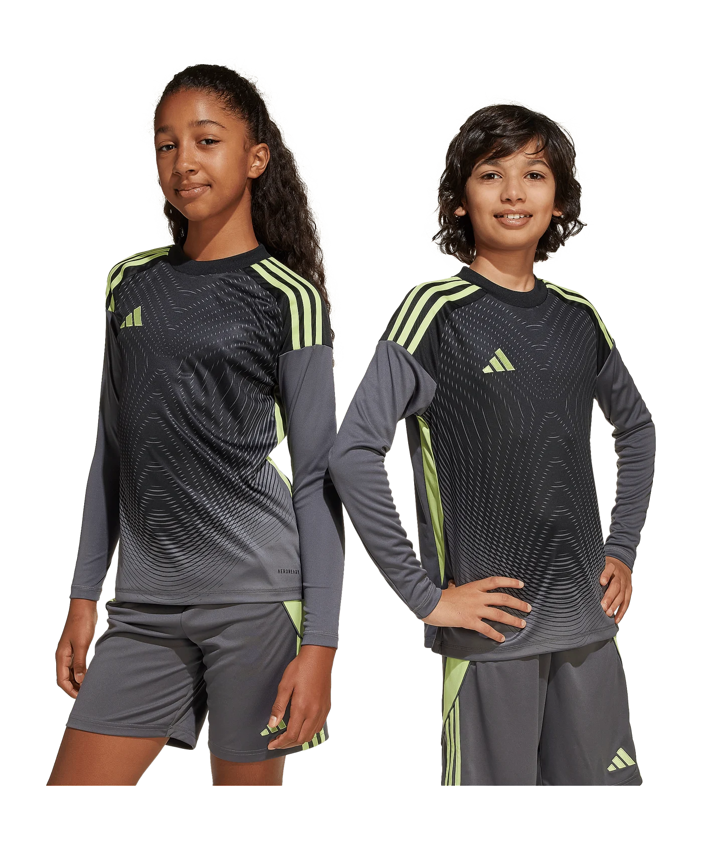 adidas Tiro 25 Competition Torwarttrikot Kids Grau