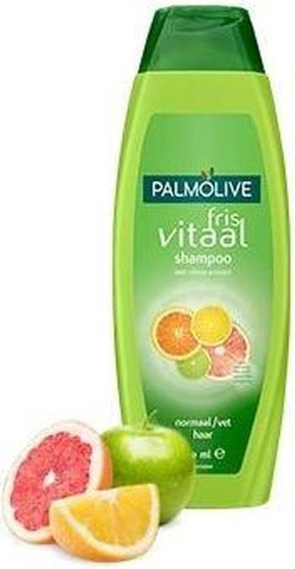 Palmolive - Shampoo - Fris Vitaal - Citrus-Extract - 100% Natuurlijke Oorsprong