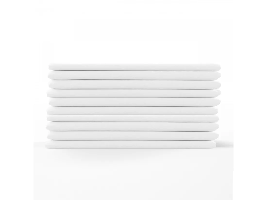 Lot de 10 protèges matelas jetables 160x200 cm, par Soleil d'Ocre