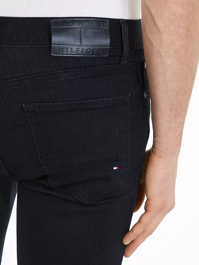 TOMMY HILFIGER Jeans Slim Fit BLEECKER schwarz