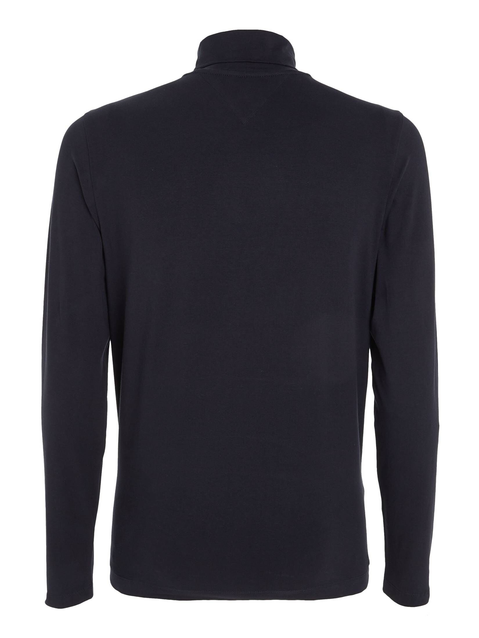 Tommy Hilfiger| Damen Rollkragenshirt TOMMY LOGO ROLL NECK LS TEE