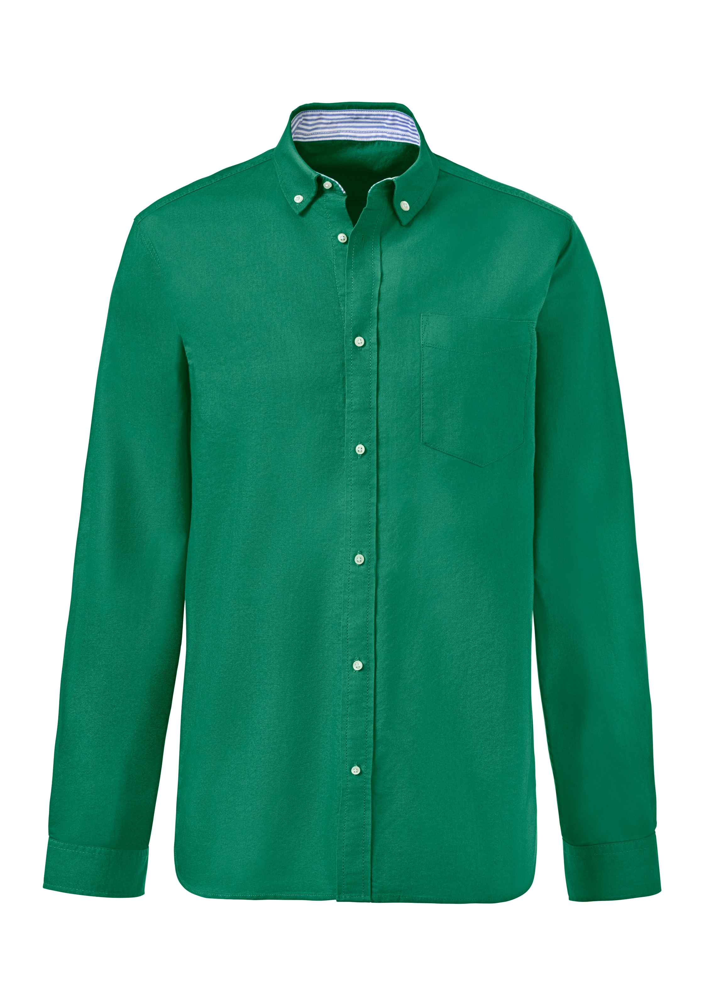 H.I.S Langarmhemd »regular-fit«, mit Button-down-Kragen, reine Baumwolle