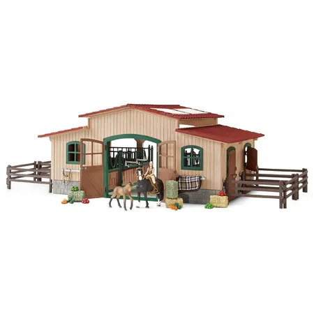 Schleich® 42103 Pferdehof mit Zubehör