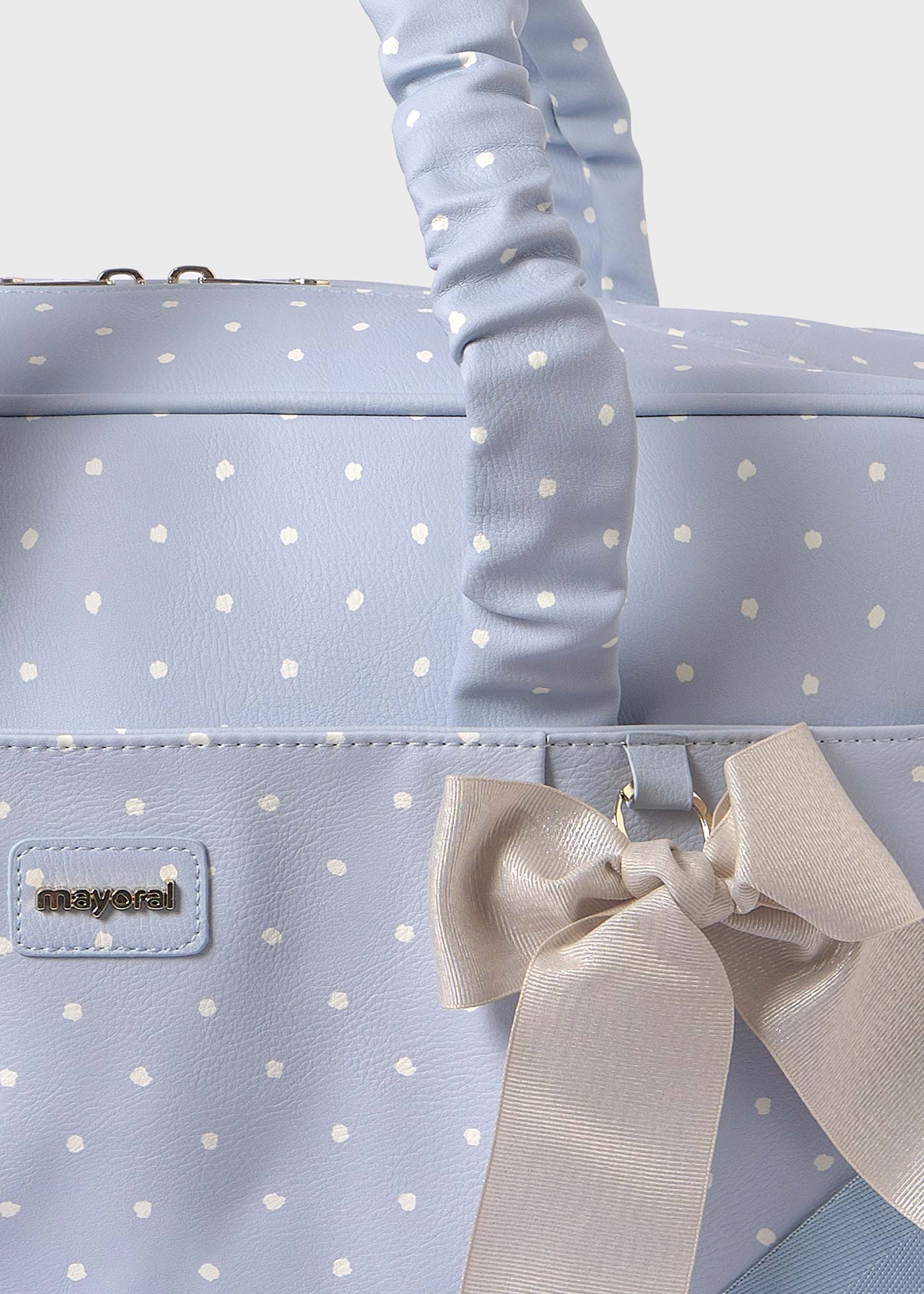 bolsa de bebê de bolinhas