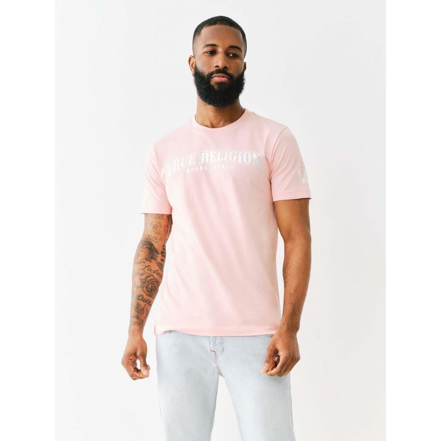 True Religion TR Foil Crew T Shirt Mens