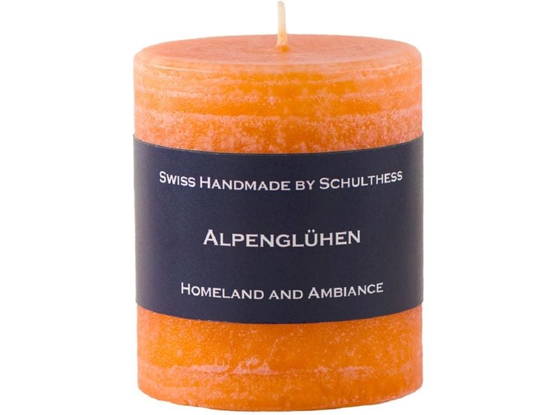 Schulthess Kerzen Duftkerze Alpenglühn 7 x 8 cm Duftkerze aus Paraffin