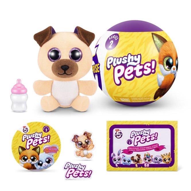 5 Surprise - Plushy Pets Serie 2 - 1 Stück