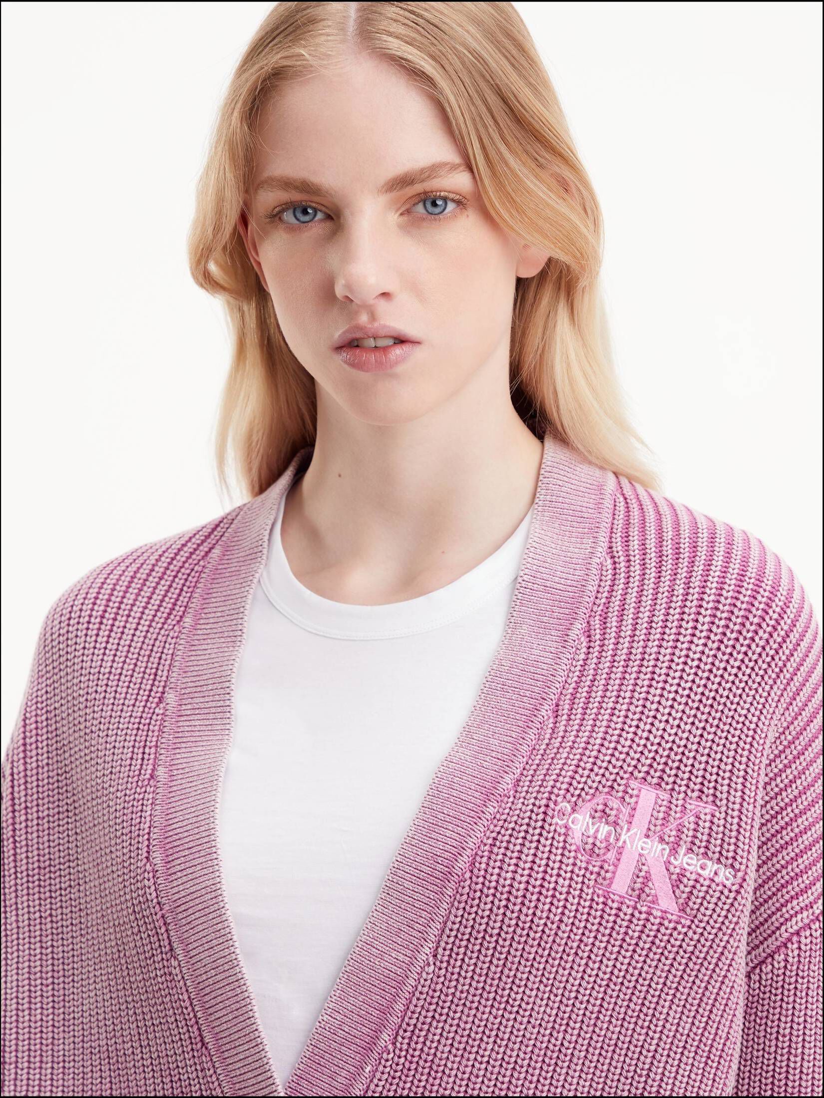 CALVIN KLEIN JEANS| Damen Cardigan MONOLOGO