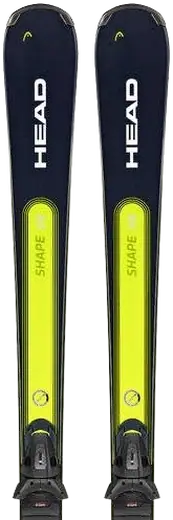 Head Shape e-V8 Ski + PR 11 GW Bindinger - All Mountain Ski Alpinski
