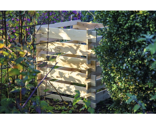 Dobar modulaire composteerder, 64 x 64 x 78 cm, natuurlijk