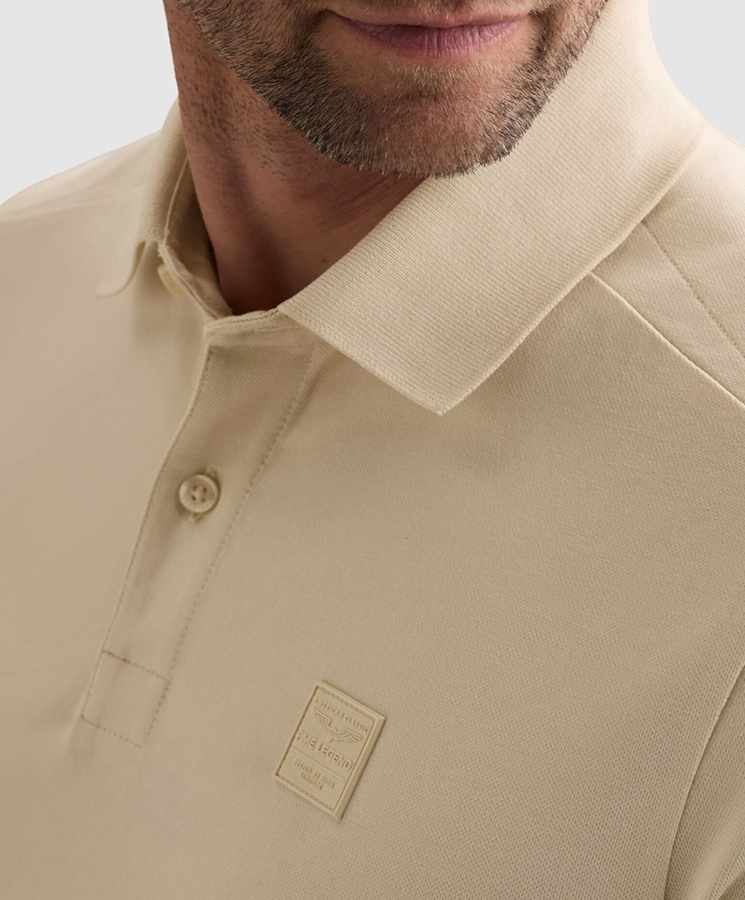 PME Legend Heren polo ecru
