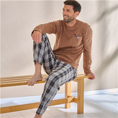 Pyjama homme à carreaux - DODO HOMEWEAR®