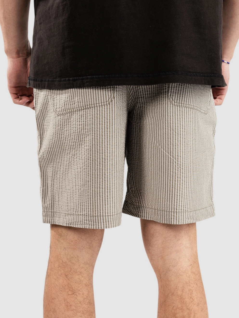 Rhythm Seersucker Shorts olive
