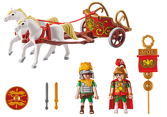 Playmobil - Asterix: Romersk stridsvogn (71543)