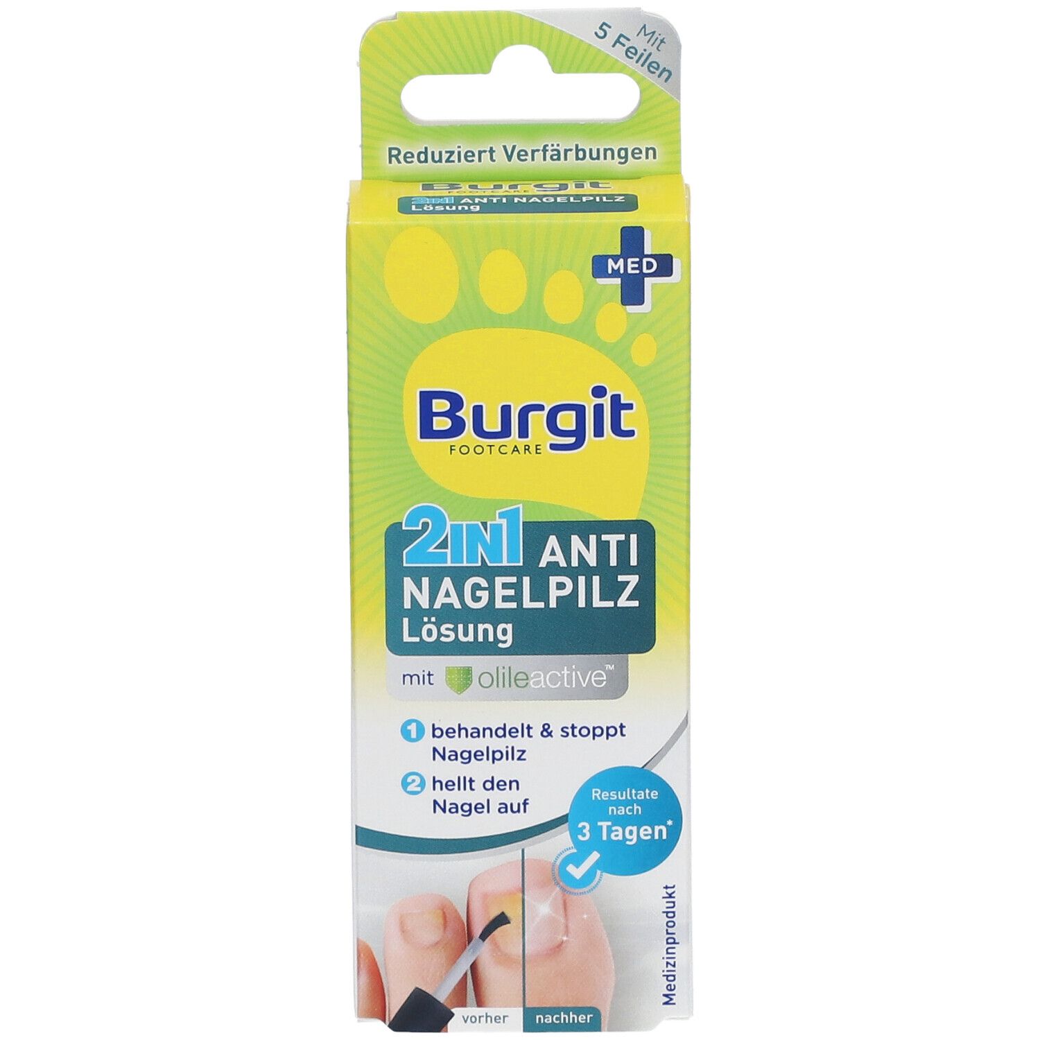 Burgit 2 in1 Anti Nagelpilz Lösung