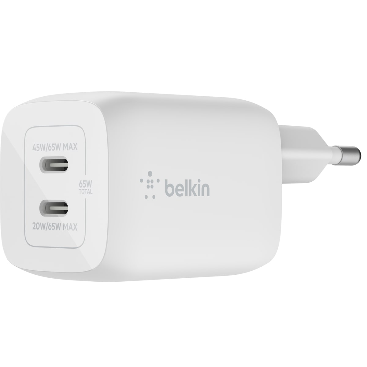 Belkin 65W Dual USB-C lader