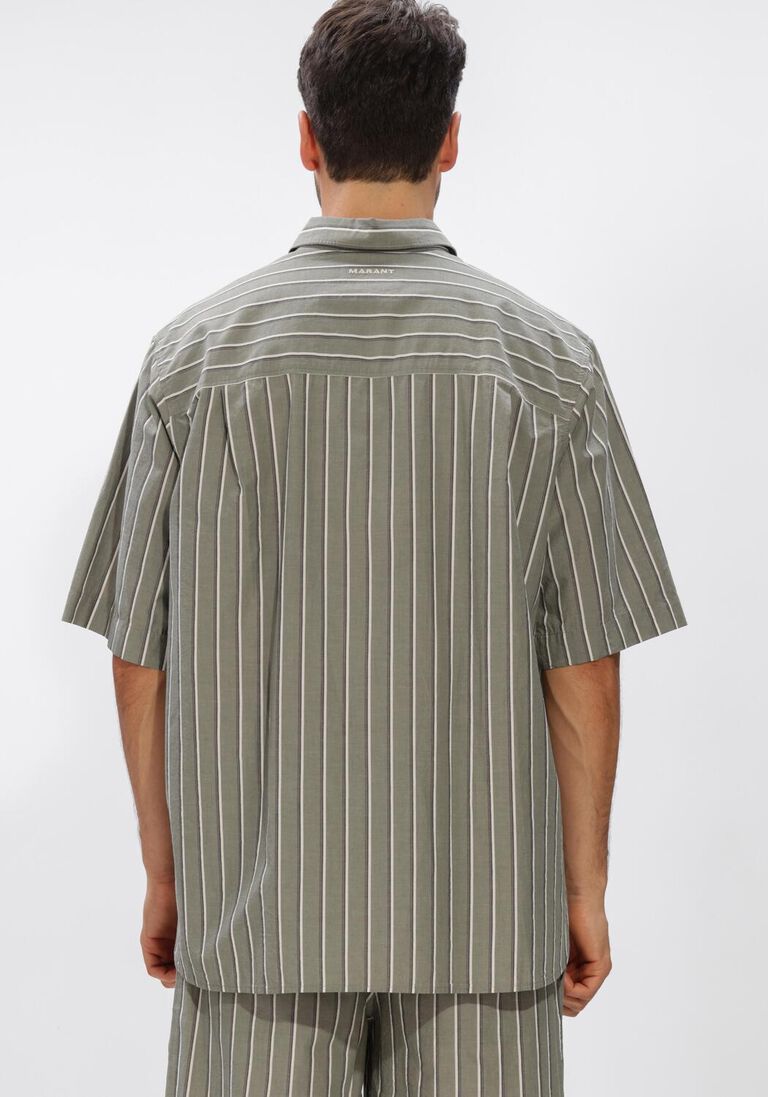groene isabel marant casual overhemd labilio shirt