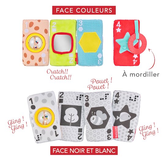 Mes cartes sensorielles   de               Sophie La Girafe®