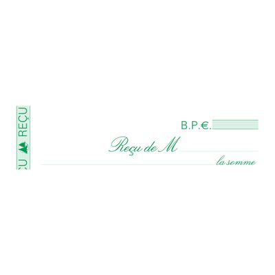 Exacompta - Manifold Carnet de reçus - 50 dupli - 11 x 18 cm