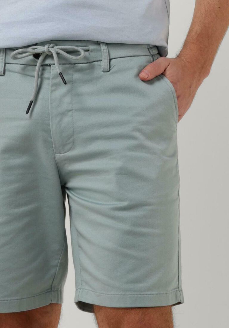 DSTREZZED blauwe dstrezzed korte broek jordan jogger shorts twill knit